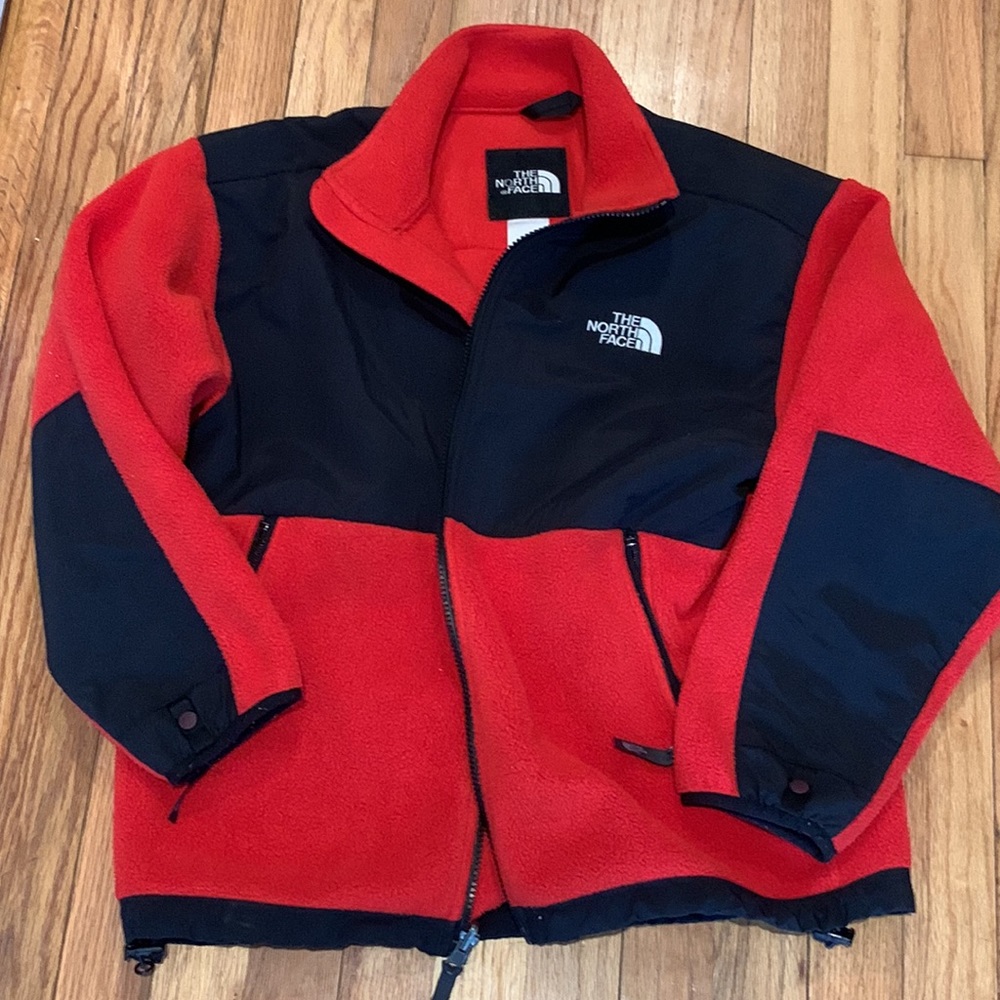 Red The North Face Yth Large Fleece Denali